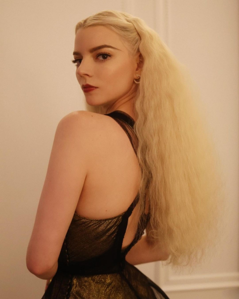 Anya Taylor-Joy’s Frothy Disco Hair Makes Frizz Look Aspirational